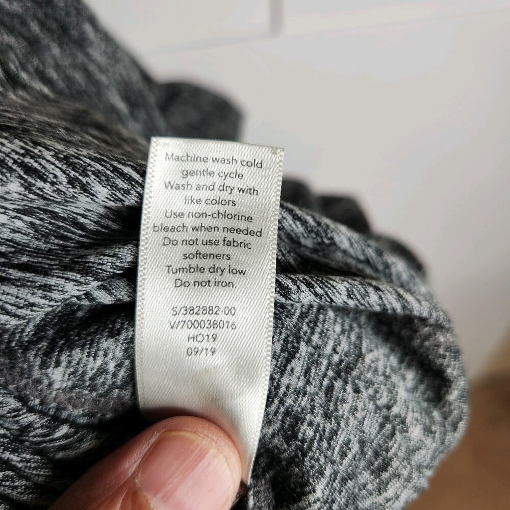Athleta Uptempo Hoodie Sweatshirt Womens Small Heathered Gray - Picture 11 of 11